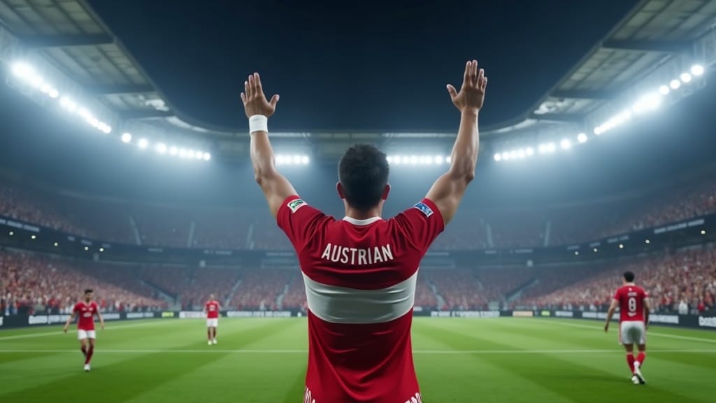 Austria vs Jordan — match action