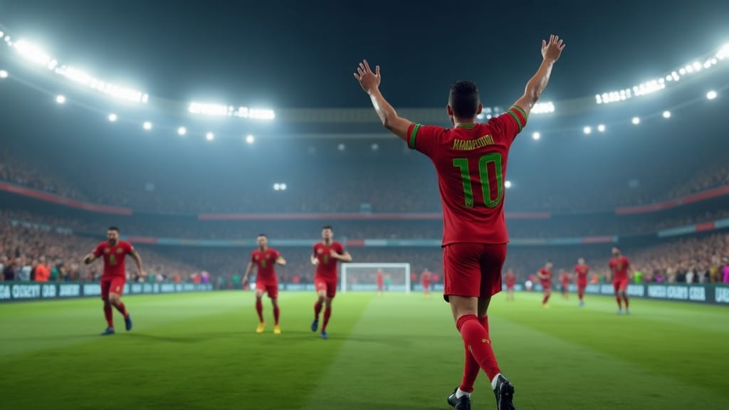 Morocco vs Haiti — match action