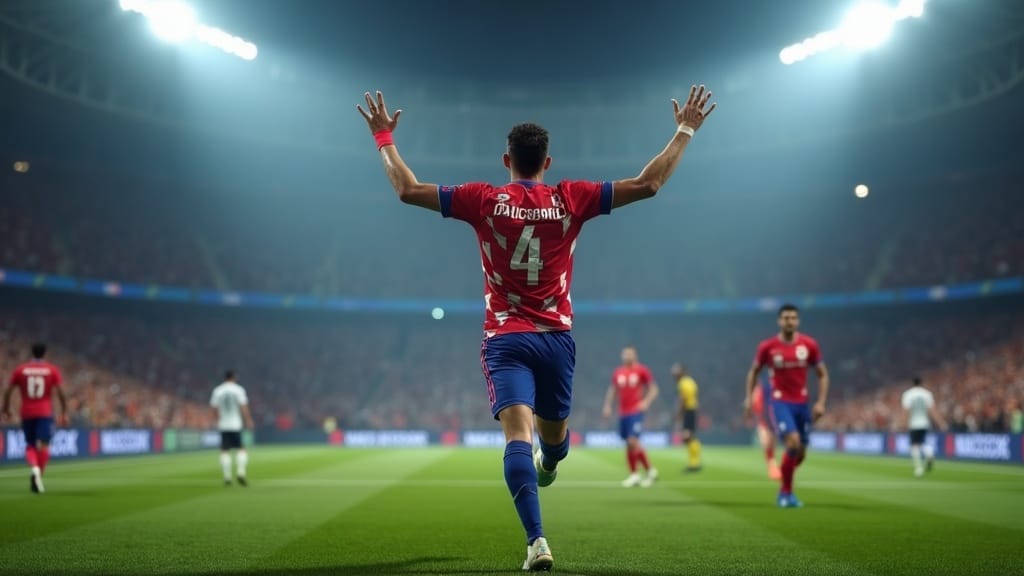 Colombia vs Croatia — match action