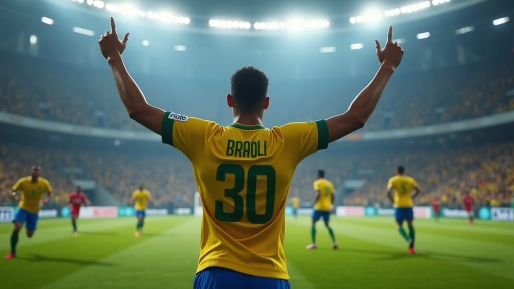 Brazil vs Senegal — match action