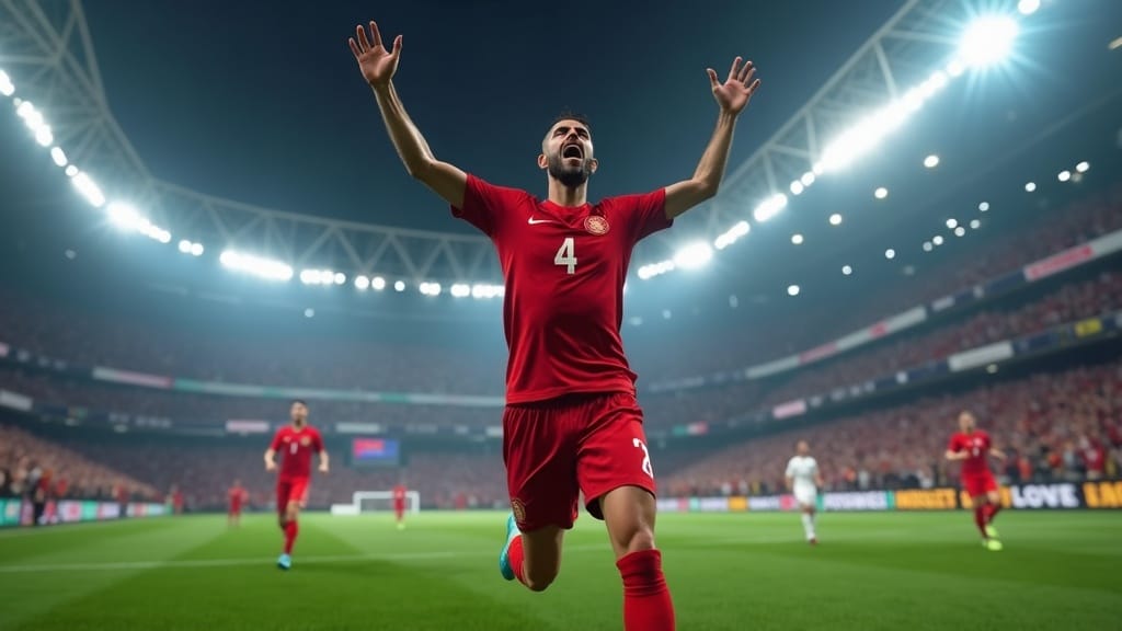 Turkey vs Belgium — match action