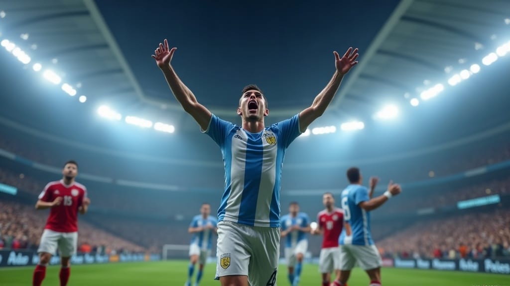 Argentina vs United States — match action