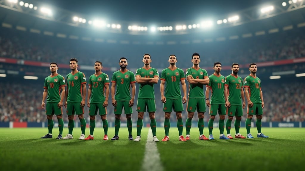 Algeria team photo