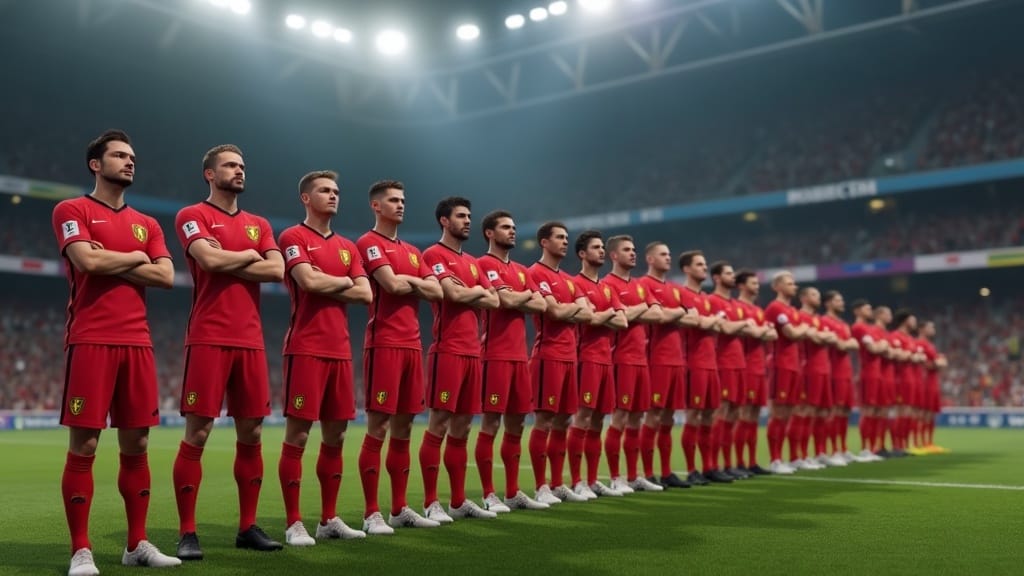Belgium team photo