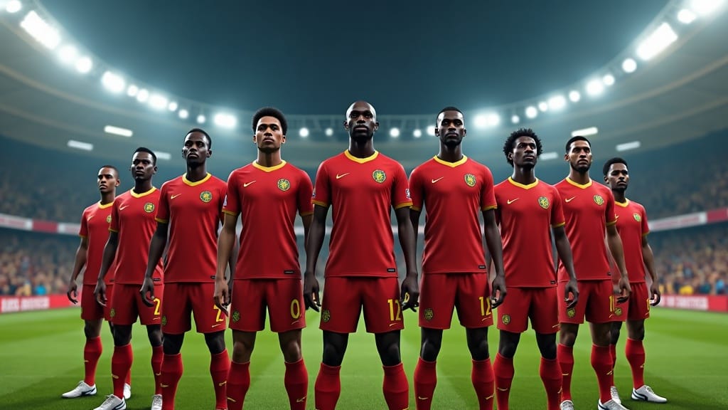 DR Congo team photo