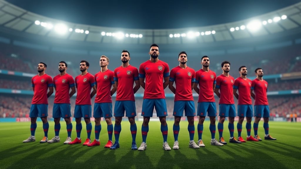 Paraguay team photo