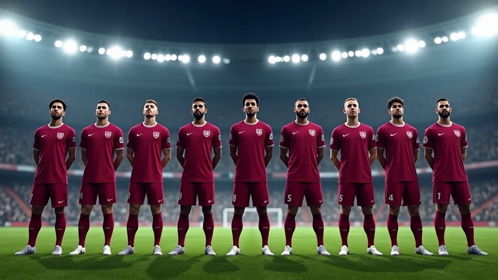 Qatar team photo