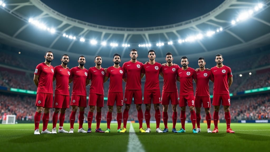 Tunisia team photo