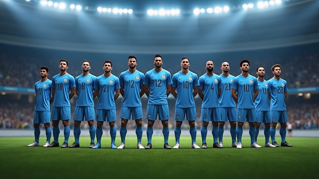 Uruguay team photo